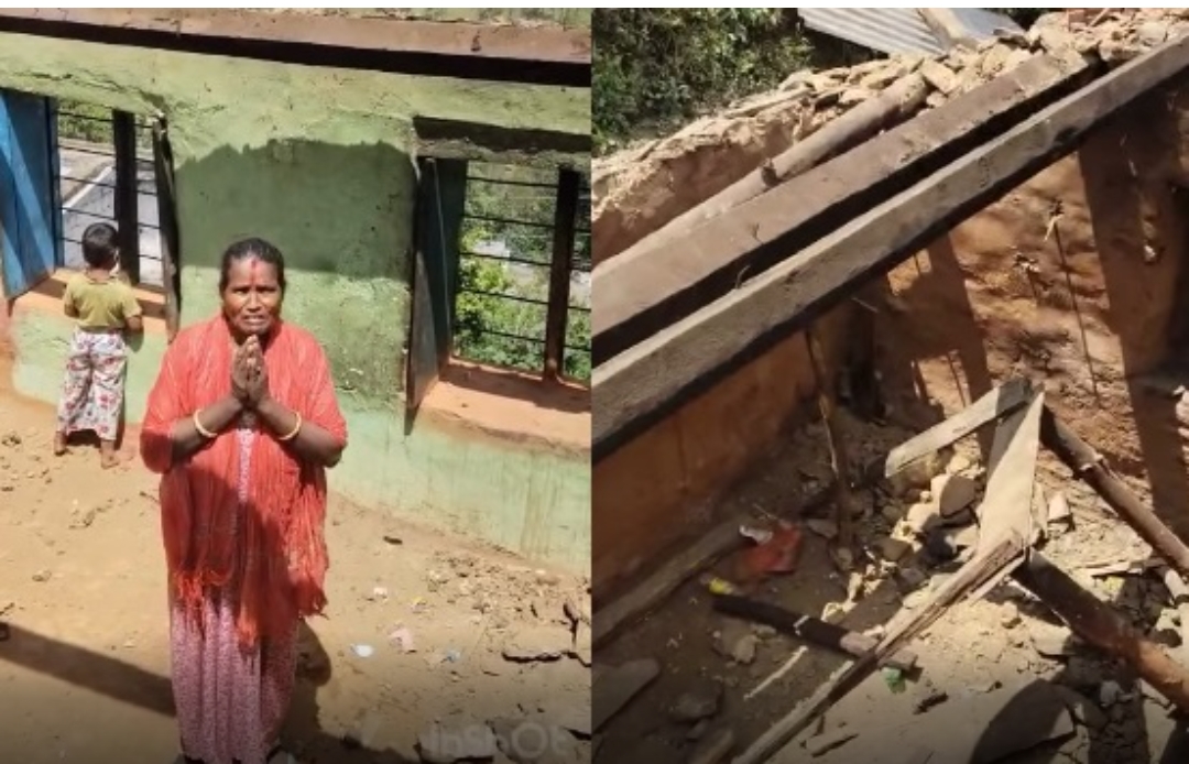 बागेश्वर: न रहने को छत, तेज तूफ़ान ने छीना लोकगायिका कमला देवी का आशियाना, अब सरकार से मदद की दरकार…।